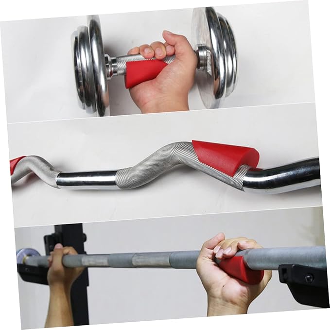1 Pair Barbell Bench Press Grips Fat Bar