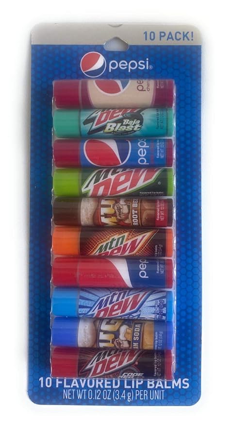 Taste Beauty Pepsi 10 Flavored Lip