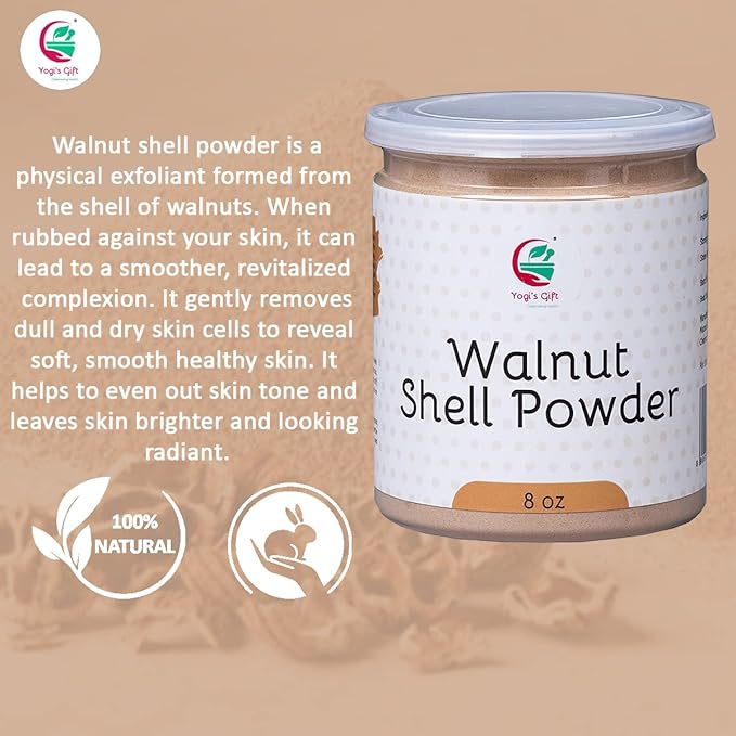 Ground Walnut Shells/Walnut Shell Powder 8oz | Great 8oz
