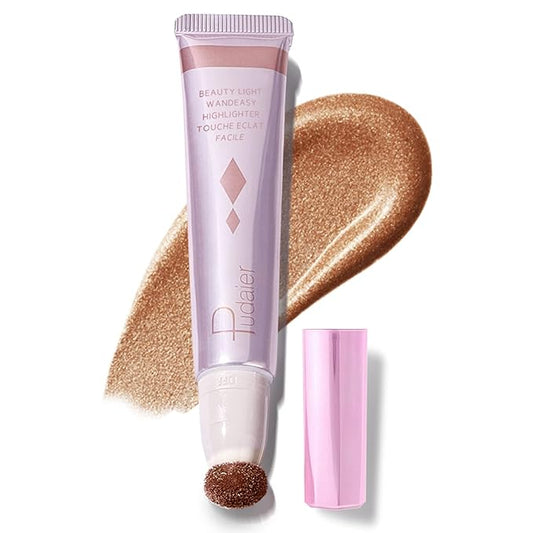 Highlighter Makeup, Liquid Highlighter Beauty Wand, Long Lasting Fl Oz