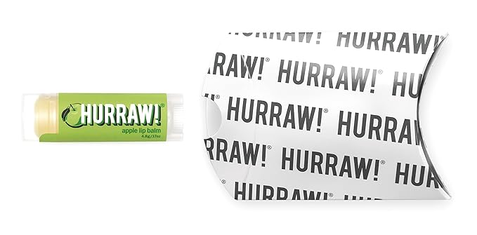 Hurraw! Apple Lip Balm: Organic, Certified