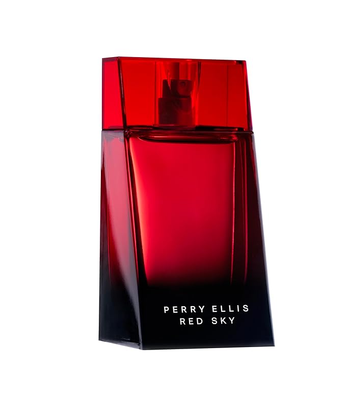 Perry Ellis Men's Mini Coffret Gift Set - Red Sky, Sky, Midnight, Pure Blue - 4-pack of .25 fl oz EDT mini travel sprays