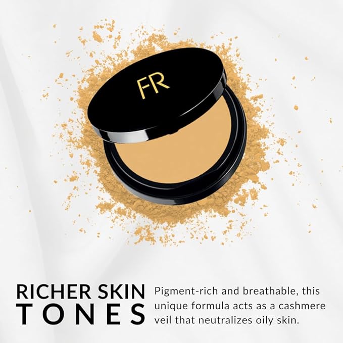 Luxury Oil Blotting Pressed Powder by Flori Roberts, Skin Tones