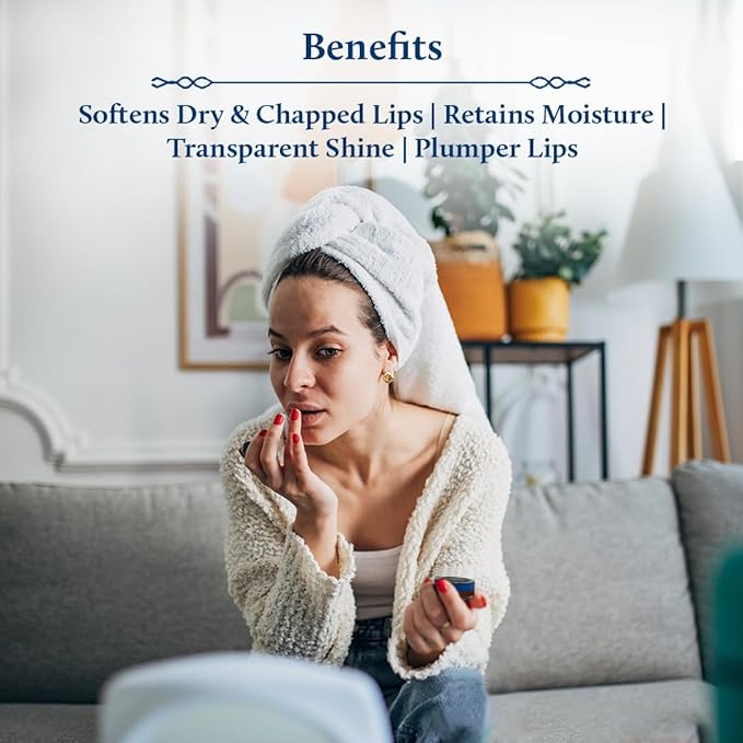 Blue Nectar Shubhr Orange Lip Balm