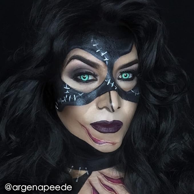 Mehron Makeup CreamBlend Stick | Face Paint, Body g) (Black) 75 oz