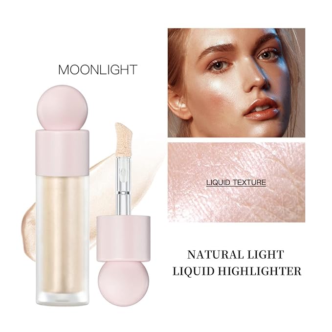 Liquid Blush, Matte Liquid Cream Makeup Dual Use for Girl