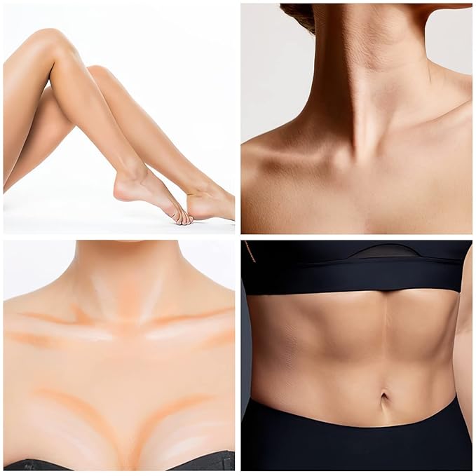 FOCALLURE 2 in 1 Cream Bronzer and Highlighter up Pen,TAN