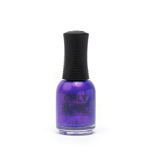 Orly Melting Point Nail Polish Collection | Bright Purple Shimmer | Long-Wearing, Full Coverage Formula with Gripper Cap | Vegan & Cruelty-Free (Alloy Matey)