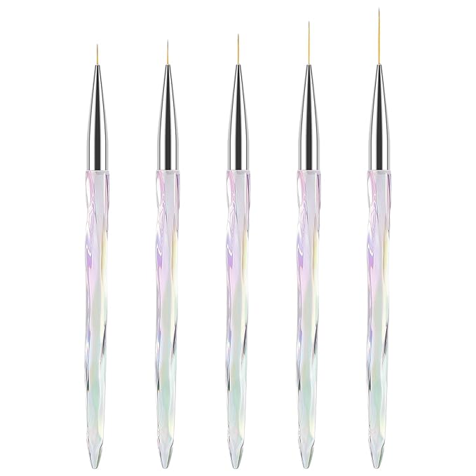 Teoyall nail art liner brushes,