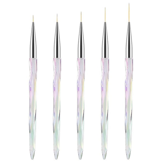 Teoyall nail art liner brushes,