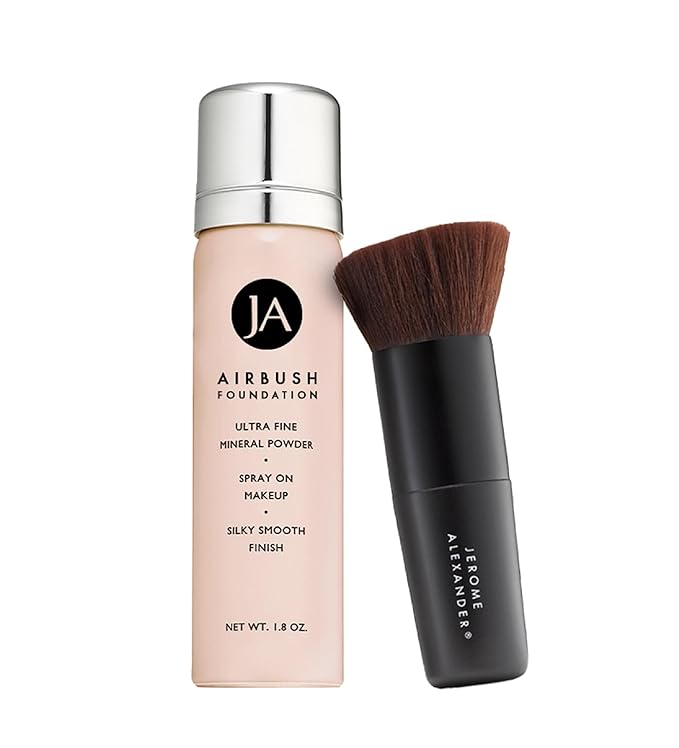 MagicMinerals AirBrush Foundation by Jerome Alexander – 2pc Light Medium