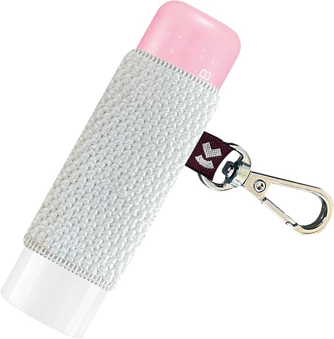 LipBalm Holder with Keychain, Lipstick Holder