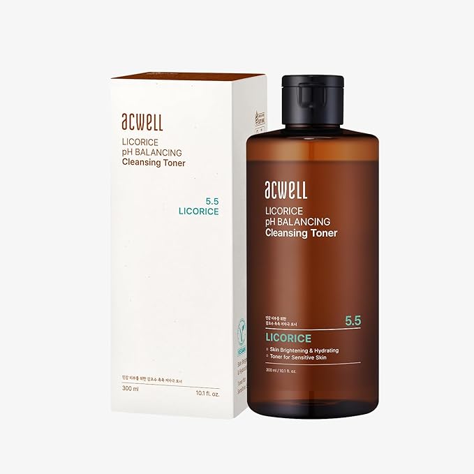 ACWELL Licorice pH Balancing Korean Toner for Cleansing