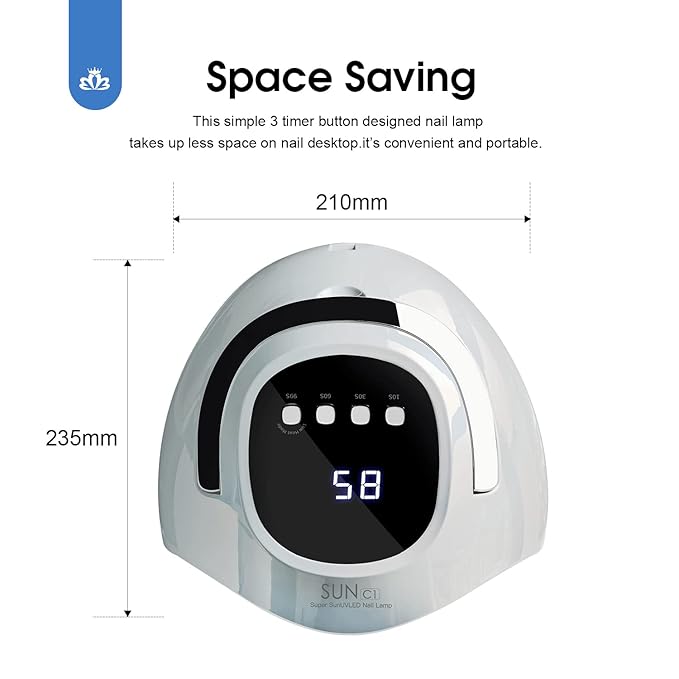 Uv led nail lamp, mirage