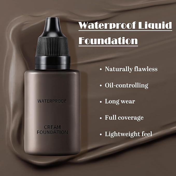 Boobeen Liquid Full Coverage Foundation, Concealer Cream Foundation,