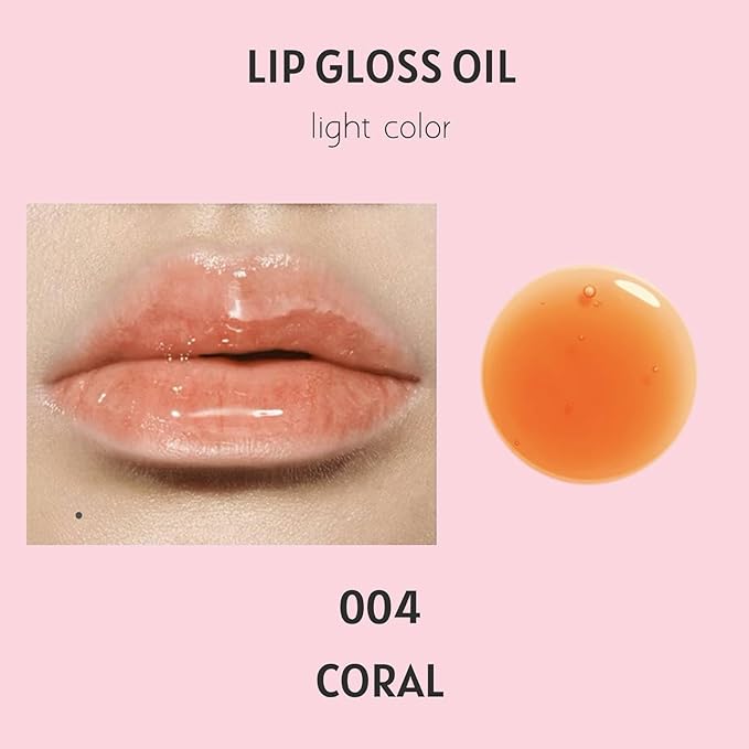 Lip Glow Oil Hydrating Moisturizing Plump Shiny Lip Glow