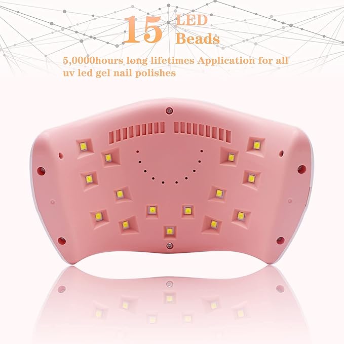 LKE UV LED Nail Lamp,