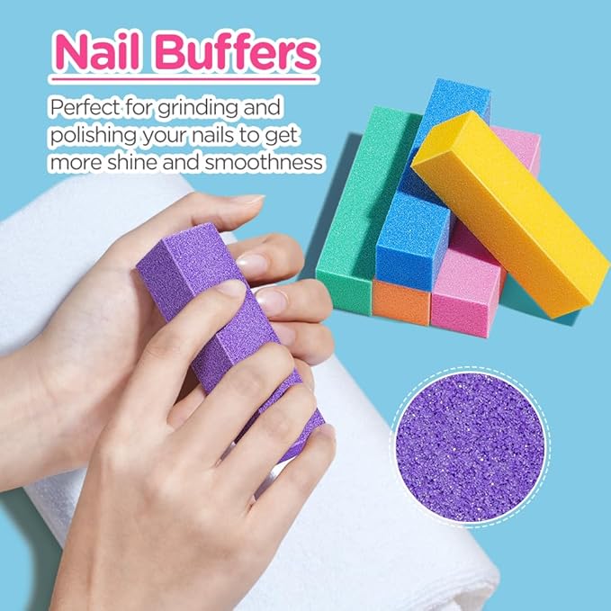 TsMADDTs Nail Buffers and Files,
