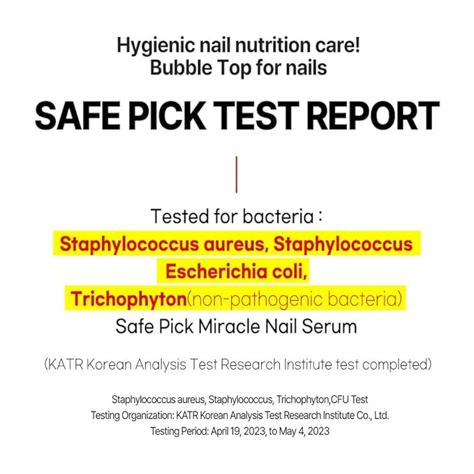 Safe Pick Miracle Nail Serum17ml