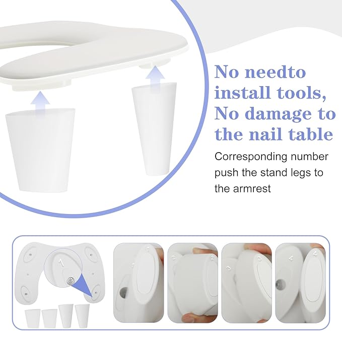 Two hands arm rest for