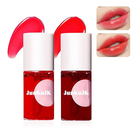 2 Colors Lip Tint Stain Set,Lip Stain Long Long
