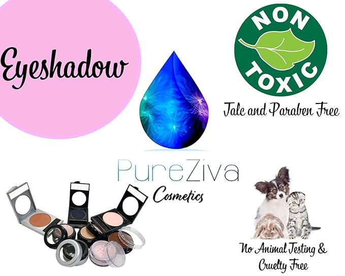 Indigo Denim Navy Blue Purple Violet Opaque Pressed Powder Single Vegan Eyeshadow; Talc, Paraben & Cruelty Free