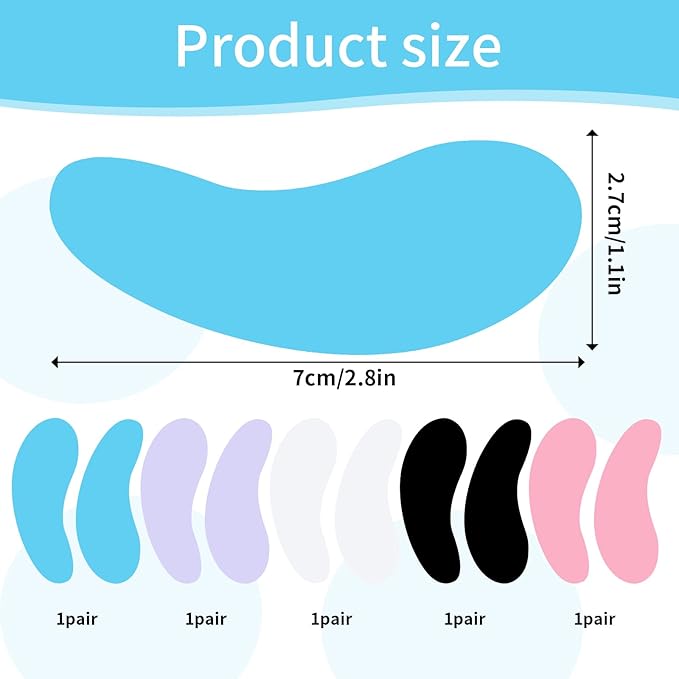 5pairs reusable under eye patches,reusable