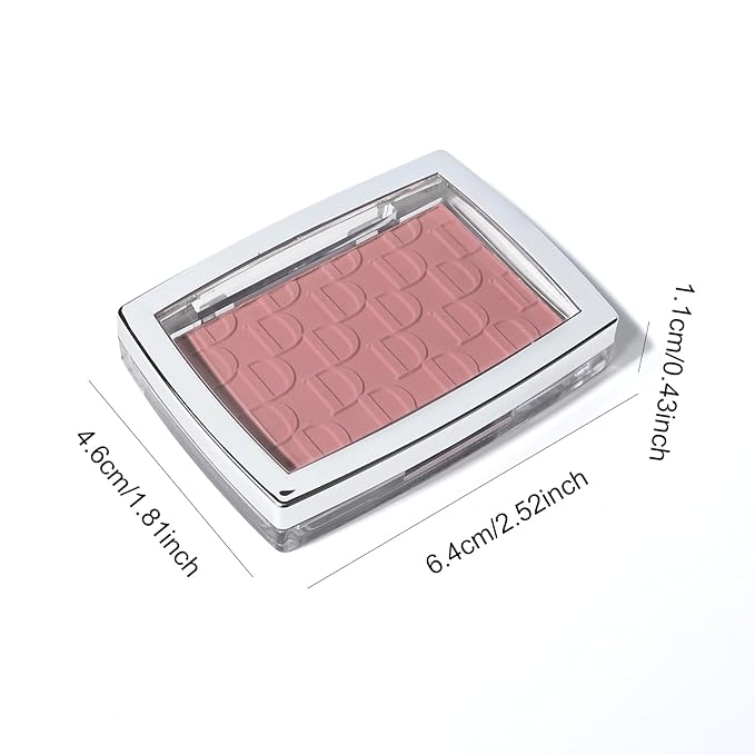 KYDA Powder Blush, Radiant Glow Face Blusher, Blendable Texture, Rosewood