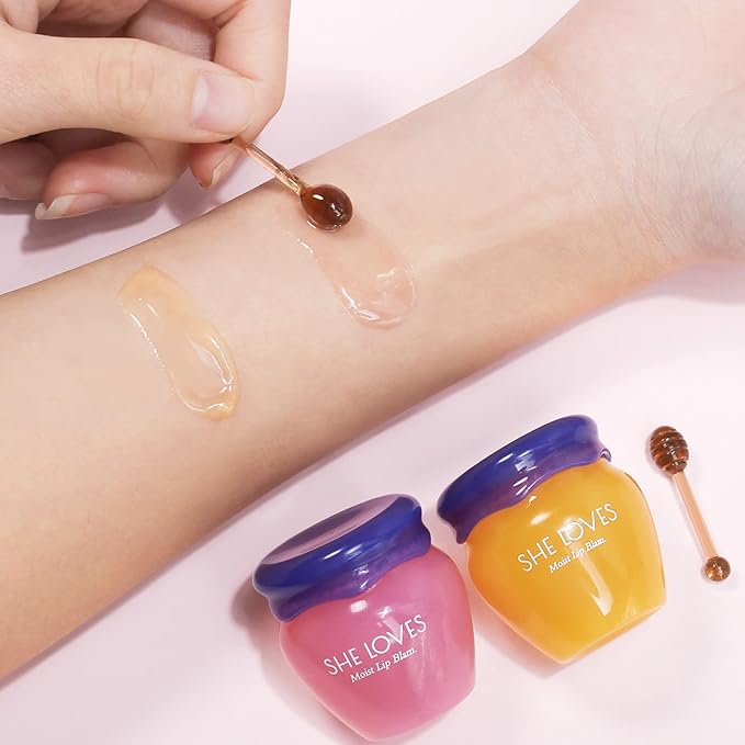 Lip Plumper Lip Mask Set, 2PCS Moisturizing