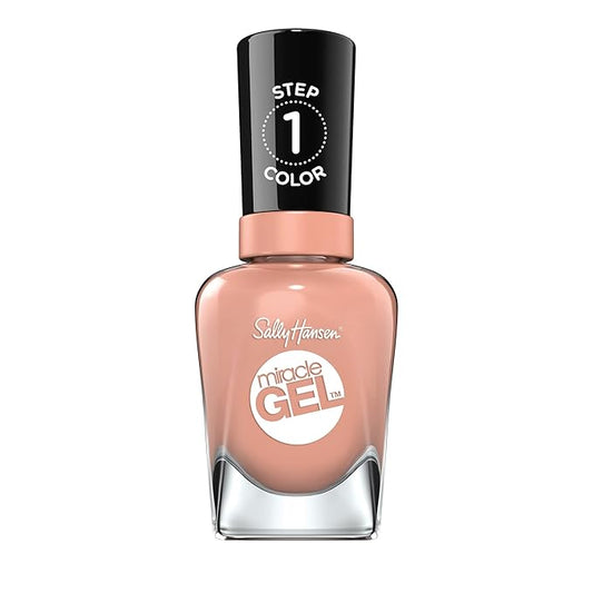 Sally Hansen Miracle Gel™, Frill Seeker, Long Lasting, Gel-Like Formula, No UV Lamp Needed, Pink Nail Polish
