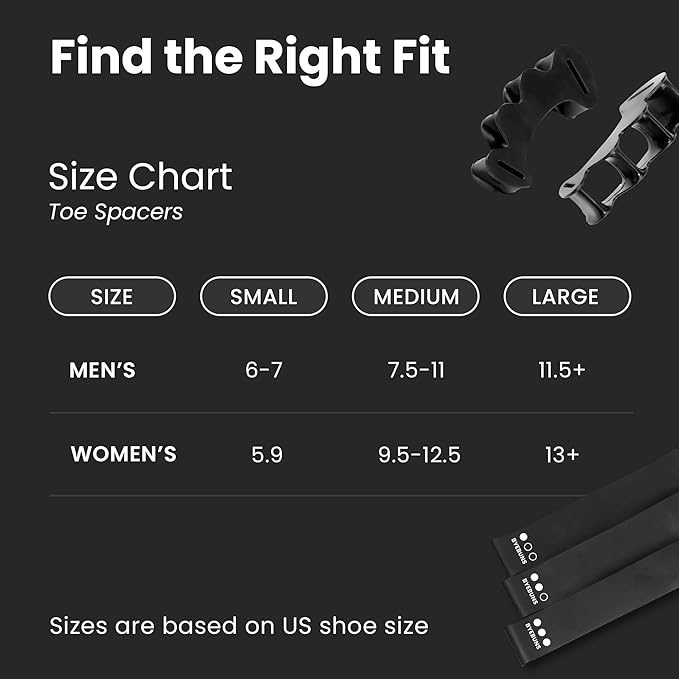 Toe Spacers - Toe Separators