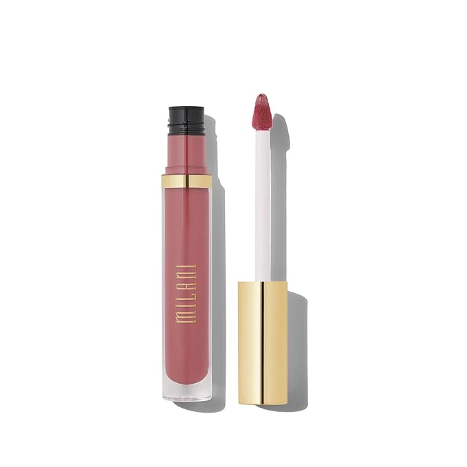 Milani Amore Shine Liquid Lip Color - Enchanting (0.1 Ounce) Cruelty-Free Nourishing Lip Gloss with a High Shine, Long-Lasting Finish