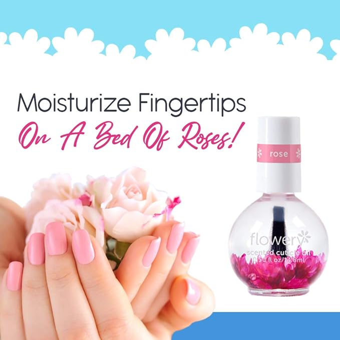 Flowery Rose Scented Cuticle Oil,