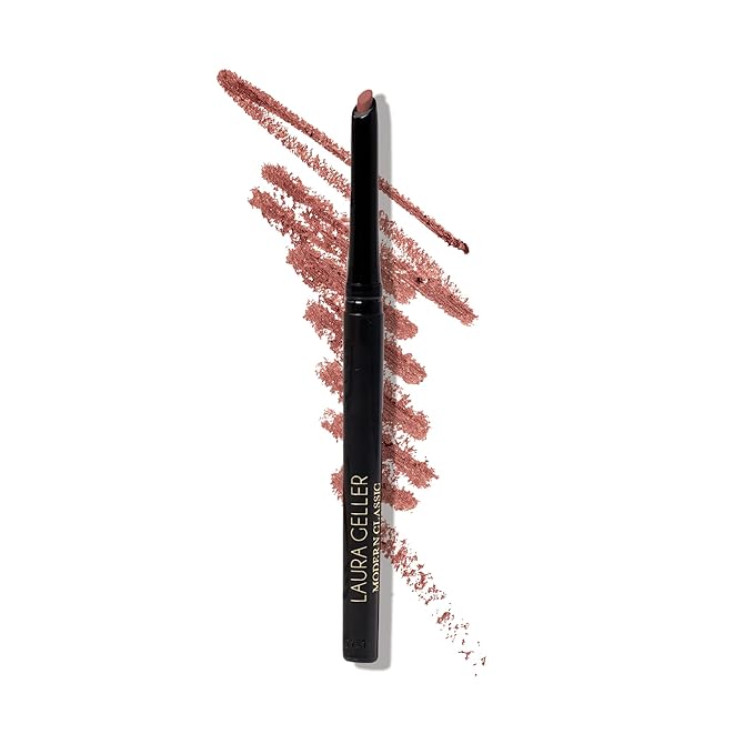 LAURA GELLER NEW YORK Modern Classic Lip Liner, Luxurious Creamy Long Lasting Lip Liner, Prevents Feathering and Fading, Purely Pink