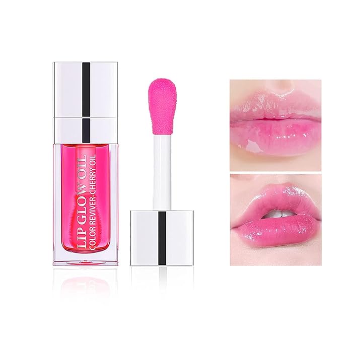 Hydrating Lip Glow Oil 7 Colors Moisturizing Lip Hydrating
