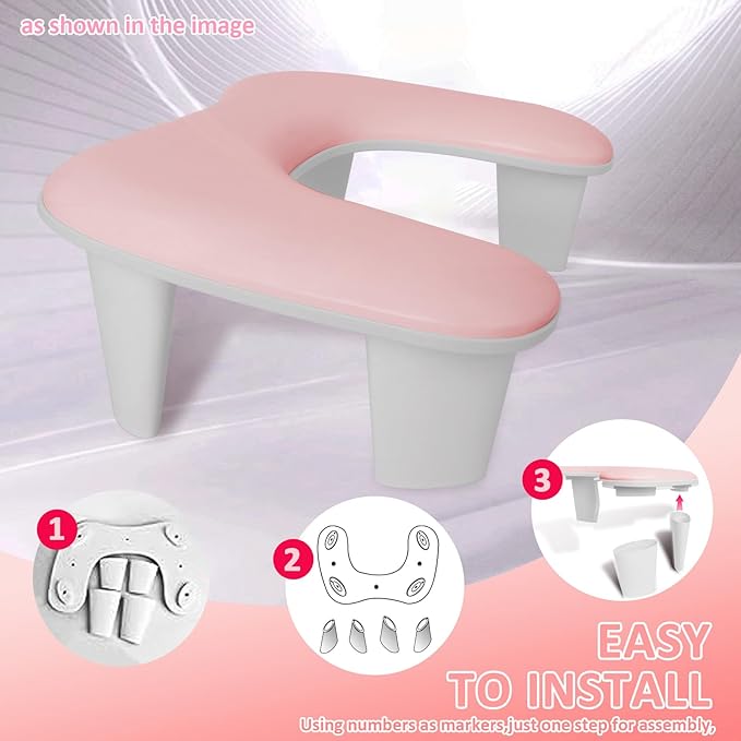 Nail arm rest for nail