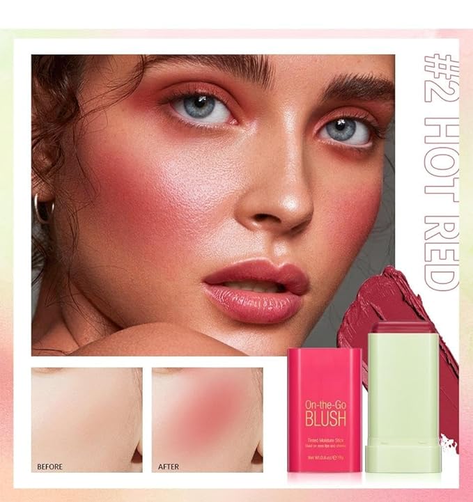 Blush Rare Beauty Liquid Blush Cream Blush Stick Lasting (red)