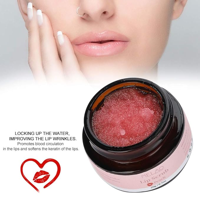 Lip Scrub, Lip Exfoliator Organic Exfoliating
