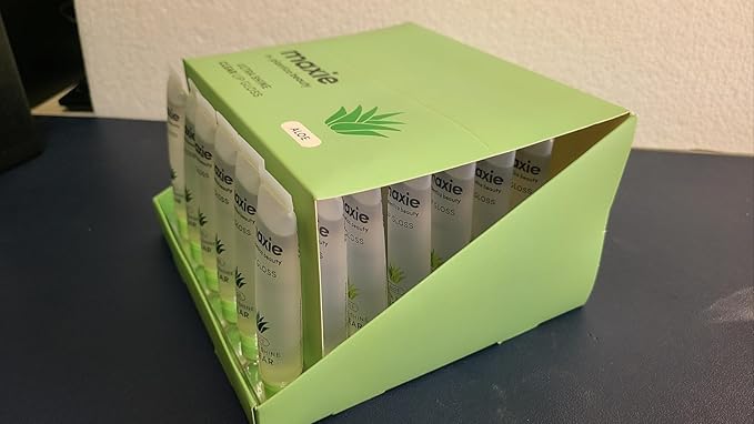 Maxie by Plantico Beauty Clear Lip Polish bulk (12 Pieces) CLEAR/ALOE (ALOE, 3 PCS)