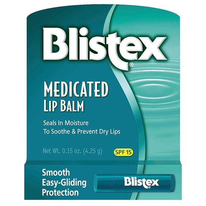 Blistex Medicated Lip Balm, 0.15 Ounce,