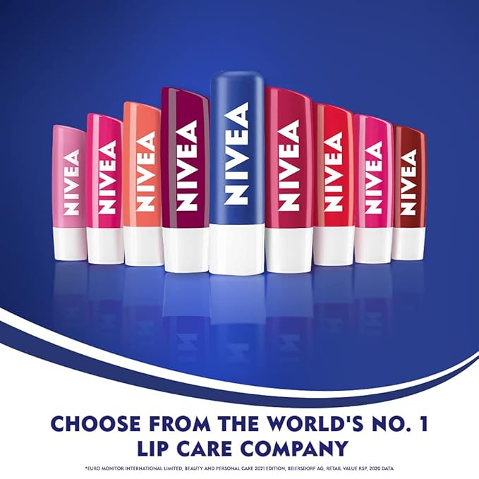 Nivea Lip Balm - Fruity Shine PEACH -Pack