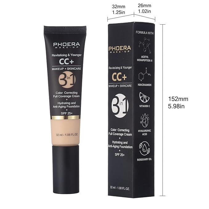 MAEPEOR Full Coverage Foundation 6 Colors Mattle Oil-Control (120 Nude)