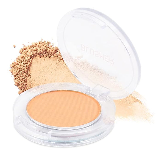 Boobeen Single Color Blush Face Blush Palette Matte Easily, Lightweight