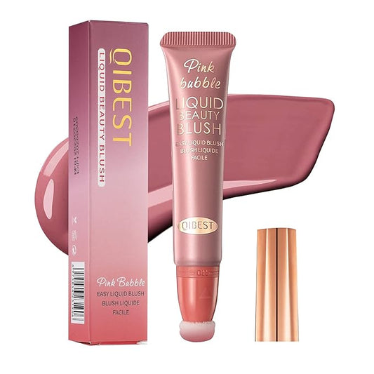 Liquid Blush Beauty Wand Matte Cream Blush Stick Plum Wine)