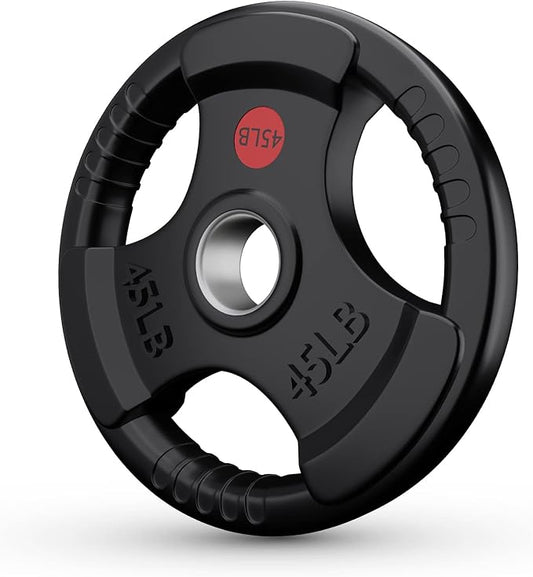 GIKPAL Weight Plates 2-inch Olympic (10lb 25lb 25lb 35lb 35lb 45lb) 45lb)