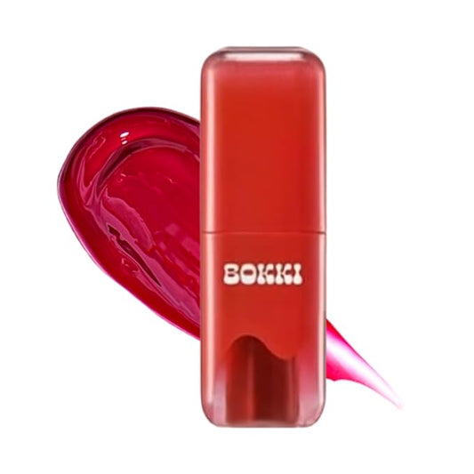 Glow Bokki Glossy Lip Tint, Korean Beauty (GB03 Chili Pink, 4.1 grams)