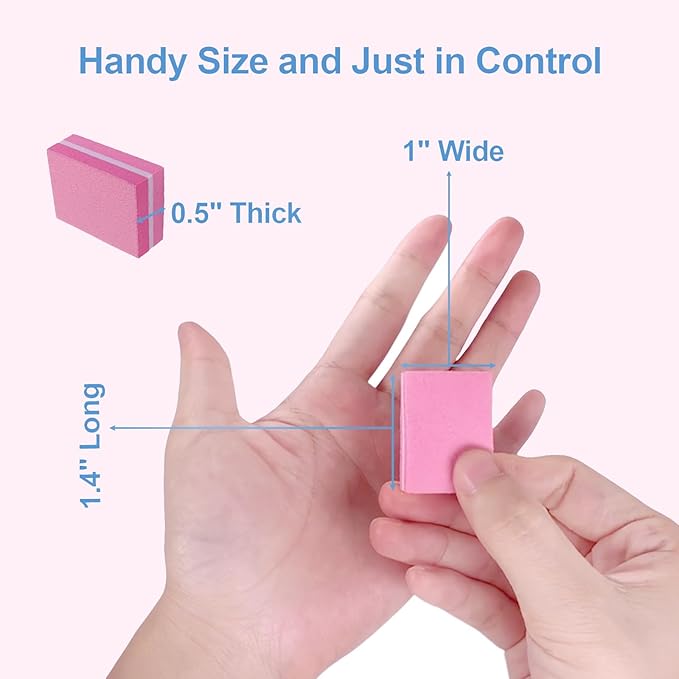 Nail Buffers (100 Pack), Mini