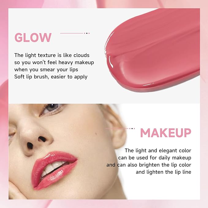 Lip Oil Tinted - Juicy Moisturizing Lip Oil Moisturizing