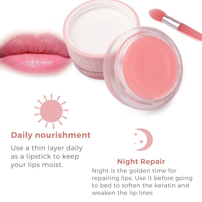 DOUBLE-EFFECT Lip Sleep Mask, Lip Mask+Lip Sleeping