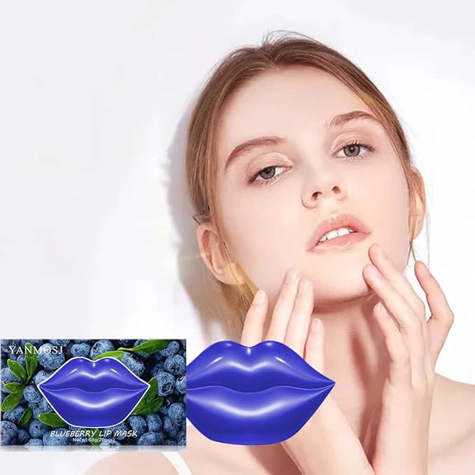20Pcs Moisturizing Lip Mask, Lip Sleep